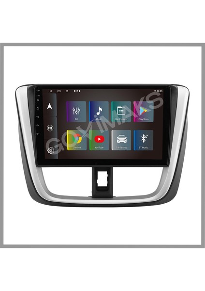 GOVİMAKS TOYOTA VIOS YARIS 2016-2019 UYUMLU 2 GB RAM 32 HAFIZA ANDROID MULTIMEDIA TEYP
