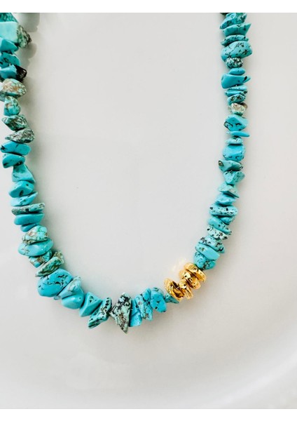 Firuze Doğal Taş Kolye indirimleri