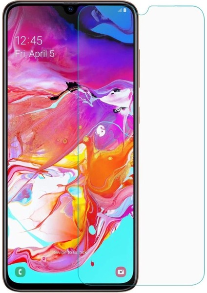Samsung Galaxy A30 Nano Cam Kırılmaz Cam Ekran Koruyucu Ultra Koruma - Extra Ince