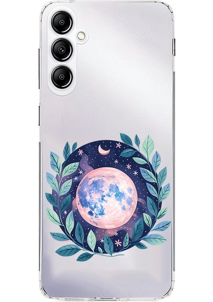 Samsung A24 Uyumlu Dolunay Desenli Silikon Kılıf