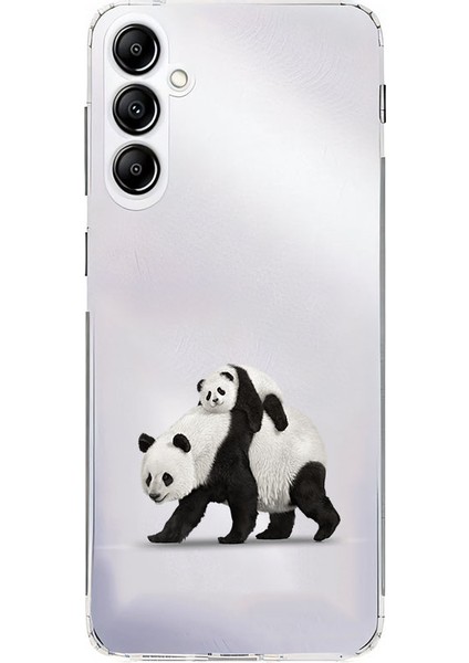 Samsung A24 Uyumlu Panda Ailesi Desenli Silikon Kılıf