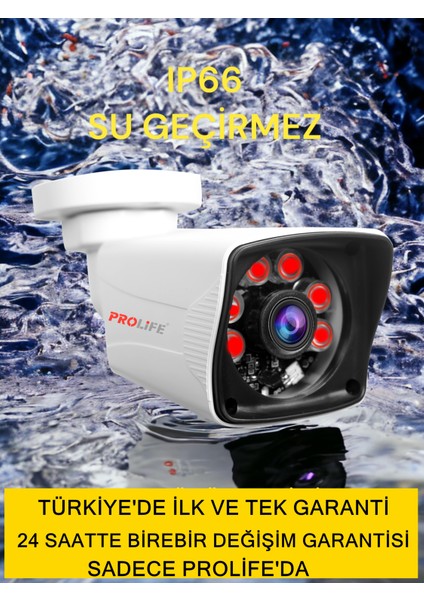 10 Kameralı Yeni Nesil Yüz Tanımalı Insan Yüzü Eşgal Fotoğrafı Çeken 5 Mp Sony Full Hd Ultra Üstün Kalite Güvenlik Kamerası Seti