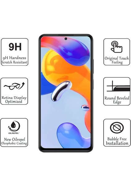 Xiaomi Redmi Note 9 Pro/10 Pro/11 Pro/mi 11T/MI 12T/POCO X3 Pro/poco X4 Pro Nano Ekran Koruyucu Cam