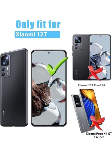 Xiaomi 12T ve 12T Pro Tam Uyumlu Hayalet Nano Ekran Koruyucu Kırılmaz Cam - Extra Ince