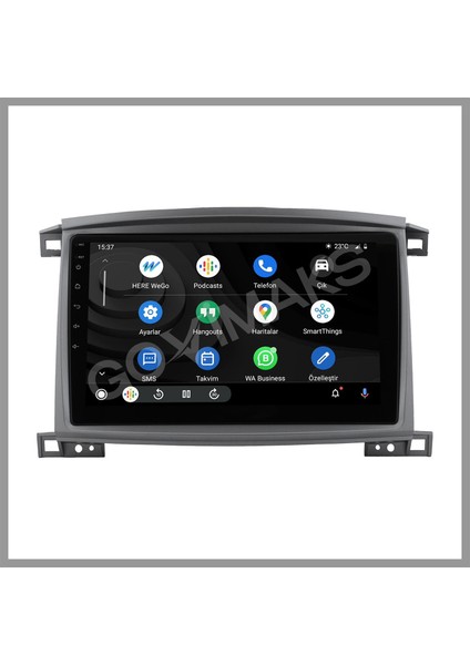 GOVİMAKS TOYOTA LAND CRUISER 2003-2006 UYUMLU 2 GB RAM 32 GB HAFIZA ANDROID MULTIMEDIA TEYP modelleri