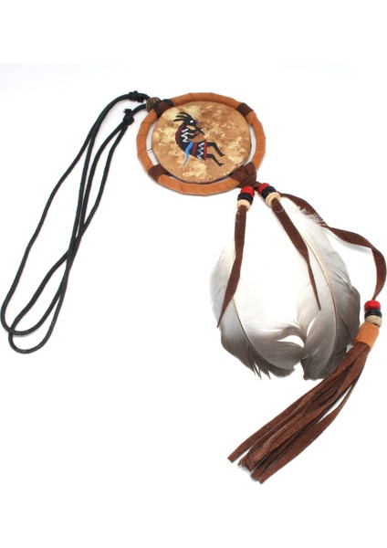 Büyük Taş Dreamcatcher Kolye