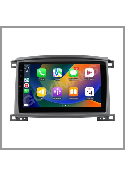 GOVİMAKS TOYOTA LAND CRUISER 2003-2006 UYUMLU 8 GB RAM 128 GB HAFIZA ANDROID MULTIMEDIA TEYP
