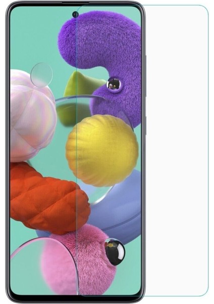 Samsung Galaxy A71 Ekran Koruyucu 9h Sert Cam Koruma Şeffaf - Extra Ince