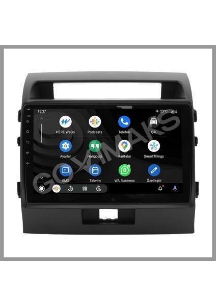 GOVİMAKS TOYOTA LAND CRUISER 2007-2015 UYUMLU 6GB RAM 128 GB HAFIZA ANDROID MULTIMEDIA TEYP fiyatları