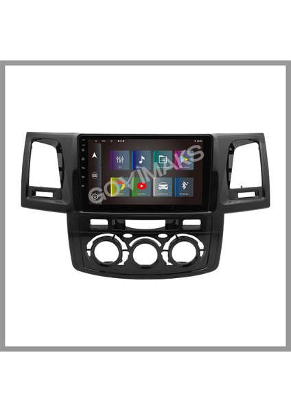GOVİMAKS TOYOTA HILUX 2006-2015 MANUEL UYUMLU 4 GB RAM 64 GB HAFIZA ANDROID MULTIMEDIA TEYP