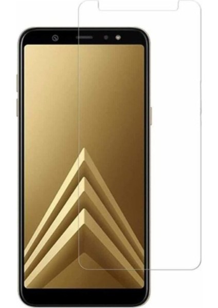 Samsung Galaxy A7 2018 Uyumlu Şeffaf 9h Tamperli Cam Ekran Koruyucu