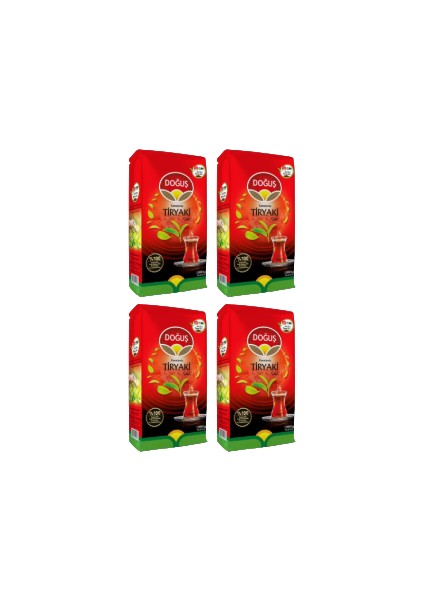 Tiryaki Çayı 1000 gr x 4 Adet