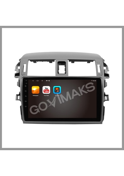 GOVİMAKS TOYOTA COROLLA 2007-2012 UYUMLU 2 GB RAM 32 HAFIZA ANDROID MULTIMEDIA TEYP