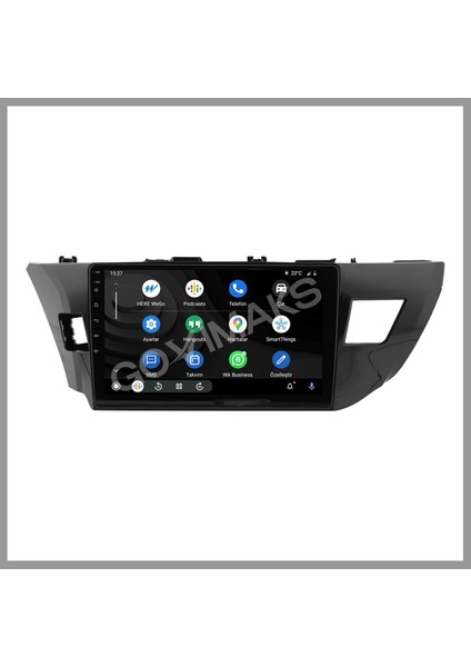 GOVİMAKS TOYOTA COROLLA 2013-2017 UYUMLU 8 GB RAM 128 GB HAFIZA ANDROID MULTIMEDIA TEYP fiyatları