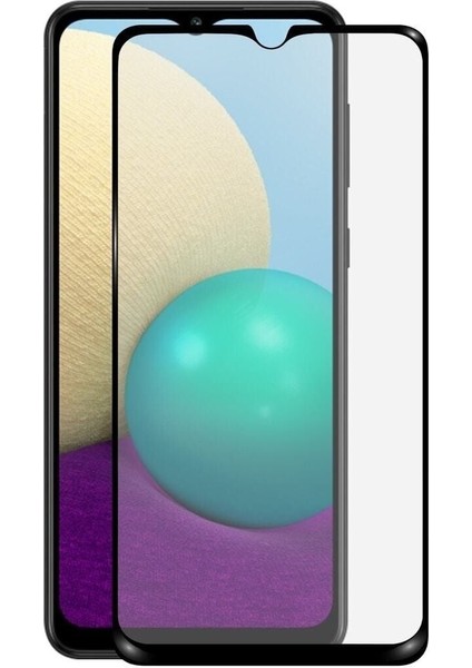 Samsung Galaxy A12 Tam Ekran Koruyucu Kırılmaz Cam - Extra Ince