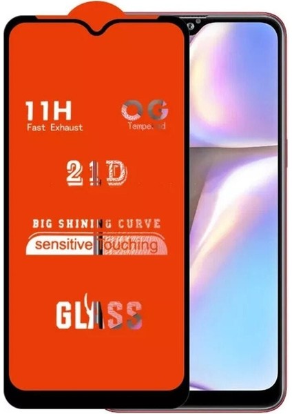 Samsung Galaxy A12 Tam Ekran Koruyucu Kırılmaz Cam - Extra Ince
