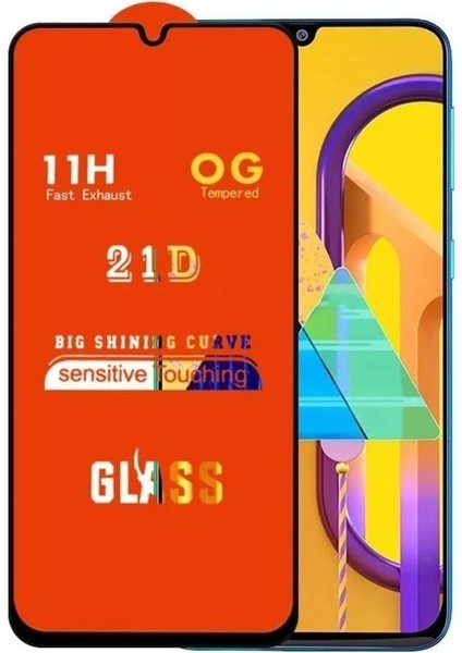 Samsung Galaxy A12 Tam Ekran Koruyucu Kırılmaz Cam - Extra Ince