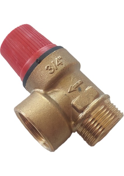 3/4" Dış Dişli (Erkek) Emniyet Ventili (4 Bar) - Safety Valve fırsatları