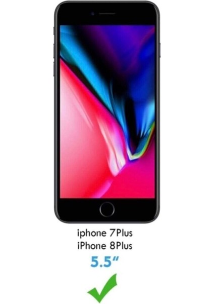 iPhone 7 Plus 8 Plus Uyumlu Mat Hayalet Tam Kaplayan Seramik Görünmez Ekran Koruyucu Siyah fırsatları