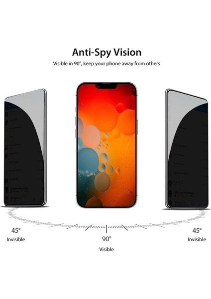 iPhone 11 Uyumlu Cam Privacy Hayalet Tam Kaplayan Ekran Koruyucu fiyatları