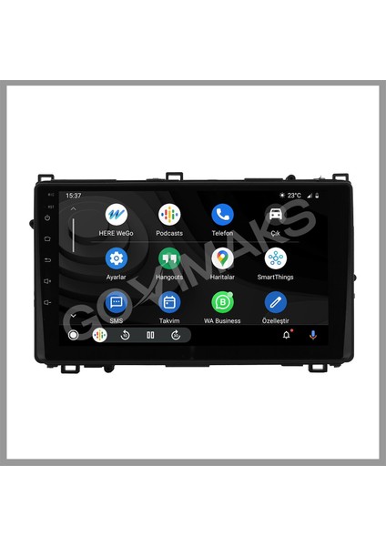 GOVİMAKS TOYOTA AURIS 2018 UYUMLU 2 GB RAM 32 GB HAFIZA ANDROID MULTIMEDIA TEYP fiyatları