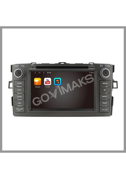 Toyota Aurıs 2007-2012 7 Inch 4 GB Ram 64 GB Hafıza Androıd Multımedıa Teyp