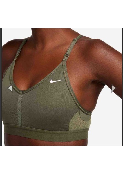 Dri-Fit Indy V Neck Light-Support Sports Training Kadın Bra fiyatları