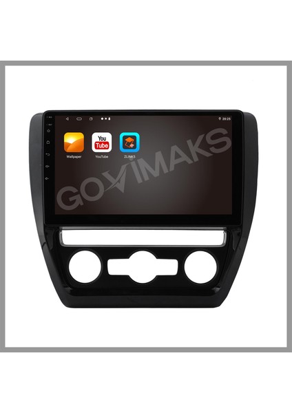 GOVİMAKS VOLKSWAGEN JETTA 2012-2019 MANUEL UYUMLU 8GB RAM 128GB HAFIZA ANDROID MULTIMEDIA