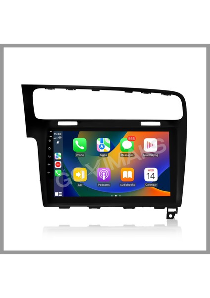 GOVİMAKS VOLKSWAGEN GOLF 7 2012-2020 UYUMLU PİANO BLACK 8GB RAM 128GB HAFIZA ANDROID MULTIMEDIA