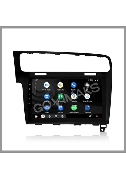 GOVİMAKS VOLKSWAGEN GOLF 7 2012-2020 UYUMLU PİANO BLACK 8GB RAM 128GB HAFIZA ANDROID MULTIMEDIA fiyatları