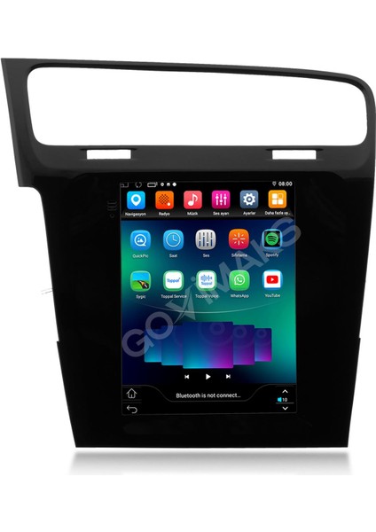 GOVİMAKS VOLKSWAGEN GOLF 7 TESLA 2014-2018 UYUMLU 4 GB RAM 64 GB HAFIZA ANDROID MULTIMEDIA TEYP