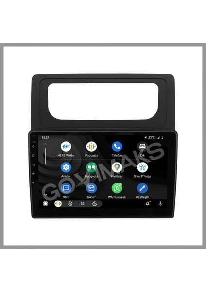 GOVİMAKS VOLKSWAGEN CADDY MANUEL KLIMA 2003-2014 UYUMLU 8 GB RAM 128 GB HAFIZA OEM MULTİMEDİA TEYP fiyatları