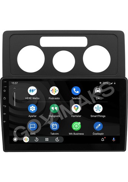 GOVİMAKS VOLKSWAGEN CADDY DİJİTAL KLİMA 2003-2014 UYUMLU 2 GB RAM 32 GB HAFIZA OEM MULTİMEDİA TEYP fiyatları