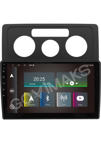 GOVİMAKS VOLKSWAGEN CADDY DİJİTAL KLİMA 2003-2014 UYUMLU 2 GB RAM 32 GB HAFIZA OEM MULTİMEDİA TEYP