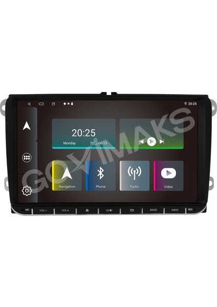 Volkswagen 9 Inch Jetta - Passat - B6-B7-Cc-Golf-Tiguan-Amarok-Scirocco-Transporter-Caddy-Polo Oem Multimedia Teyp indirimleri