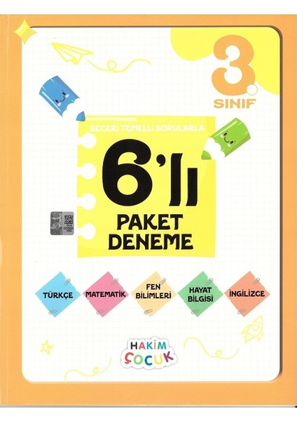3.sınıf Ev Çalışmalarım+6 Lı Paket Deneme
