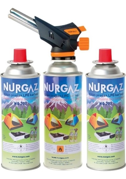 Pürmüz Firebird Torch Ateş Pürmüzü Kartuş Set