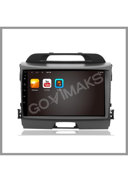 GOVİMAKS KIA SPORTAGE 2010-2015 UYUMLU 2 GB RAM 32 GB HAFIZA ANDROID MULTIMEDIA TEYP