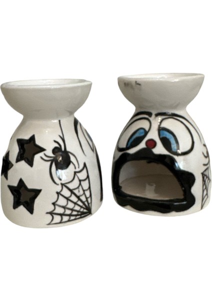 Cadılar Bayramı Hallowen Buhurdanlık Mumluk Handmade Dkoratif indirimleri