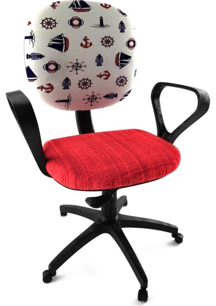 Çocuk Odası Ders Çalışma Ofis Koltuğu Amortisörlü Tekerlekli Faaliyet Sekreter Bilgisayar Sandalyesi