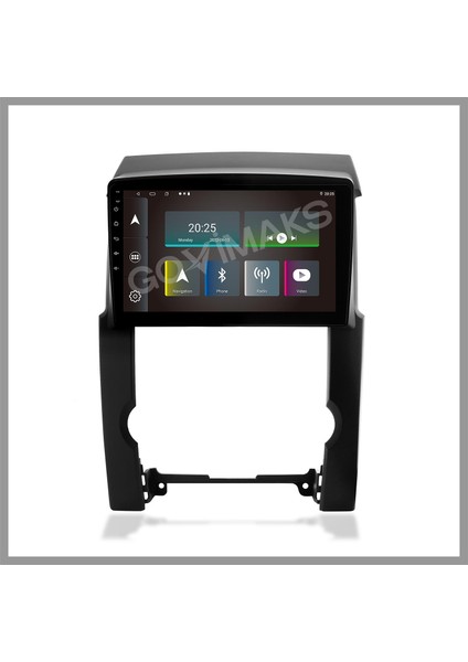 GOVİMAKS KIA SORENTO 2009-2012 UYUMLU 2 GB RAM 32 GB HAFIZA ANDROID MULTIMEDIA TEYP