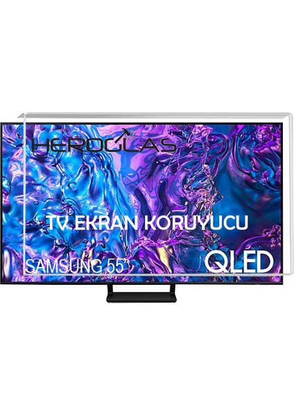 Samsung CU8500  55'' Inç 139 Ekran Tv Ekran Koruyucu