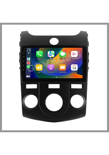 GOVİMAKS KIA CERATO FORTE SİYAH 2010-2012 UYUMLU 4 GB RAM 64 GB HAFIZA ANDROID MULTIMEDIA TEYP
