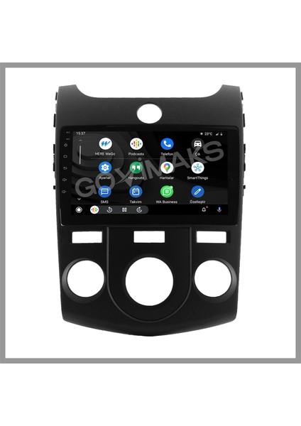GOVİMAKS KIA CERATO FORTE SİYAH 2010-2012 UYUMLU 4 GB RAM 64 GB HAFIZA ANDROID MULTIMEDIA TEYP fiyatları