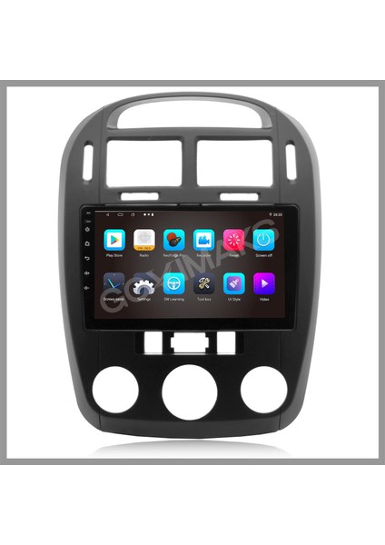 GOVİMAKS KIA CERATO SİYAH ANALOG 2006-2009 UYUMLU 2 GB RAM 32 GB HAFIZA ANDROID MULTIMEDIA TEYP