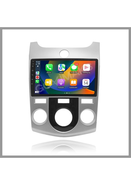 GOVİMAKS KIA CERATO FORTE GRİ 2008-2012 UYUMLU 4 GB RAM 64 GB HAFIZA ANDROID MULTIMEDIA TEYP