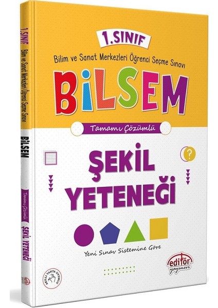 Editör 1.sınıf Bilsem Hazırlık Kitapları Seti