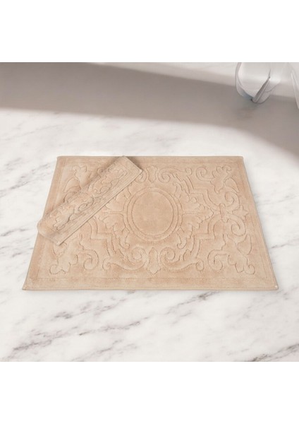 2'li Banyo Paspasi Halisi Pelus Hall Klozet Takimi Ebatlar 50 x 60 cm - 60 x 100 cm fiyatları