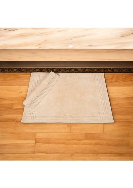 2'li Banyo Paspasi Halisi Pelus Hall Klozet Takimi Ebatlar 50 x 60 cm - 60 x 100 cm fiyatları