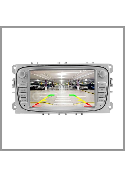 GOVİMAKS FORD CONNECT-MONDEO-FOCUS OVAL GRİ 2 GB RAM 32 GB HAFIZA ANDROID MULTIMEDIA TEYP